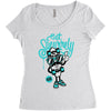 stay fresh Women's Triblend Scoop T-shirt