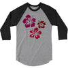 flowers 3/4 Sleeve Shirt