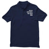 never take advice from me, you'll end up drunk Men's Polo Shirt