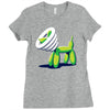 scratchy Ladies Fitted T-Shirt