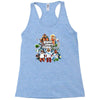 rand theft mario Racerback Tank