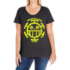 one piece trafalgar law Ladies Curvy T-Shirt