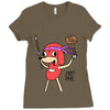 Ugandan Knuckles Ladies Fitted T-Shirt