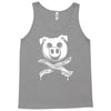 pig bacon cross bones pirate Tank Top