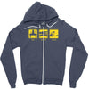 eat, sleep, weld funny welder Zipper Hoodie