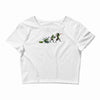 pickle rick evolution Crop Top