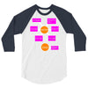 mom and dad 3/4 Sleeve Shirt
