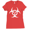 zombie outbreak response team crew Ladies Fitted T-Shirt