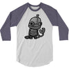 sad robot 3/4 Sleeve Shirt