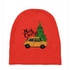 merry christmas car Baby Beanies