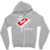 a unique relationship Zipper Hoodie