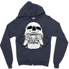 skull gamer 2 Zipper Hoodie