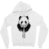 working panda Zipper Hoodie