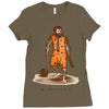 primitive man Ladies Fitted T-Shirt