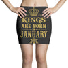 kings are born in january Mini Skirts