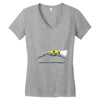 by a nose Women's V-Neck T-Shirt