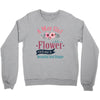 A May Girl Like A Flowers Crewneck Sweatshirt