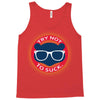 try not to suck Tank Top