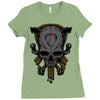 death of guitarist Ladies Fitted T-Shirt