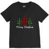 lumberjack tree merry christmas V-Neck Tee