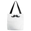 mustache Tote Bags