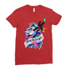 King Of Jungle Ladies Fitted T-Shirt