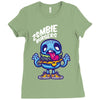 zombie burgers rouge Ladies Fitted T-Shirt