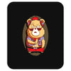 brown bear Mousepad