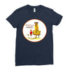 calvin hobbes Ladies Fitted T-Shirt