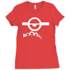 evil minion Ladies Fitted T-Shirt