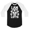 i am the one who lifts 3/4 Sleeve Shirt
