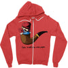not a pipe Zipper Hoodie