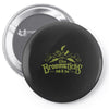 three broomsticks Pin-back button