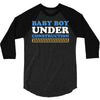 Baby Boy Under Construction 3/4 Sleeve Shirt