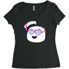 marshmallow love Women's Triblend Scoop T-shirt