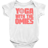 yoga with the omies Baby Onesie