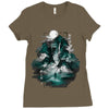 serenity Ladies Fitted T-Shirt