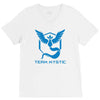 weisheit blau V-Neck Tee