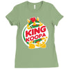 king koopa Ladies Fitted T-Shirt