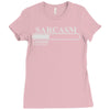 sarcasm loading please wait Ladies Fitted T-Shirt