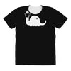 apatosaurus white All Over Women's T-shirt