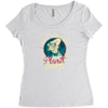 on this plane Women's Triblend Scoop T-shirt
