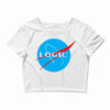 logic nasa Crop Top