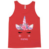 birthday unicorn family series mom Tank Top