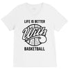 life is better with basketball V-Neck Tee