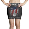 Honor Those Who Place Their Life on the Line so you can Live Yours Mini Skirts