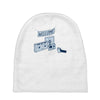 analog retirement Baby Beanies