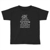 i don't run Toddler T-shirt