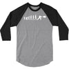 hadouken evolution funny 3/4 Sleeve Shirt