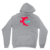 monster fish eats diver Unisex Hoodie